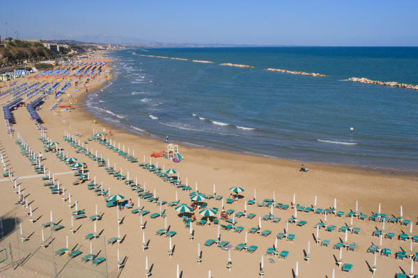 Marina di Vasto, la spiaggia