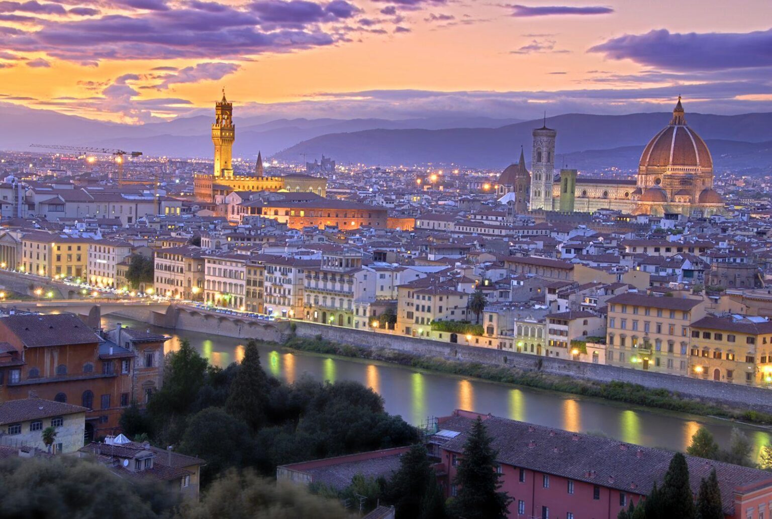Il centro storico di Firenze
