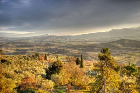 Val d'Orcia in Toscana