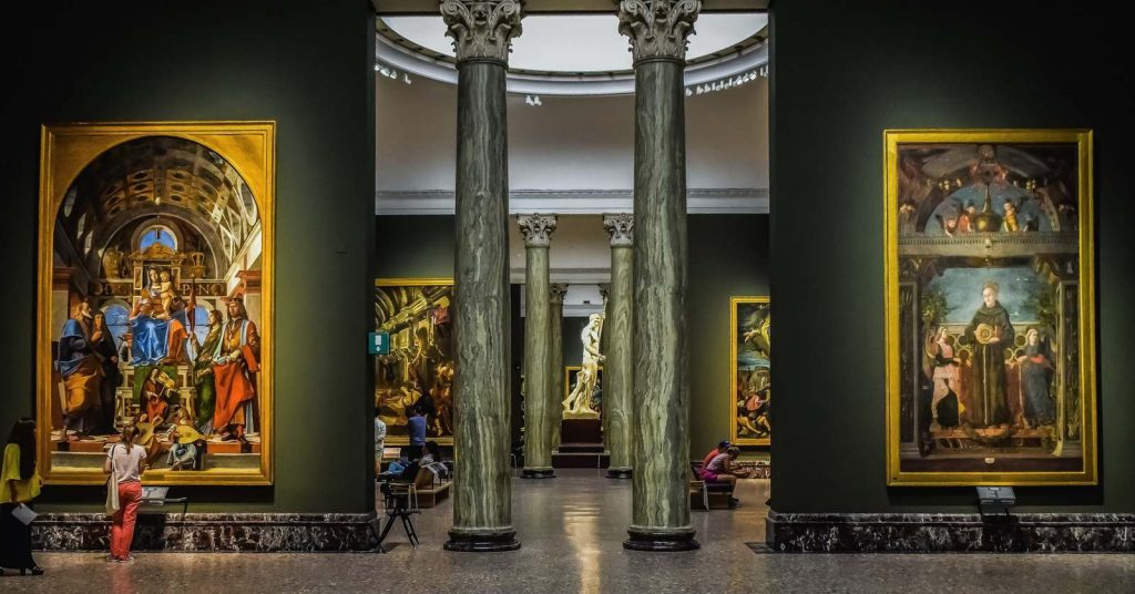 La pinacoteca di Brera