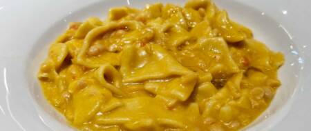 Come preparare le Lagane e ceci.