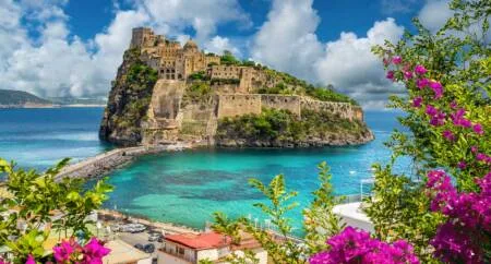 Castello Aragonese sull'isola di Ischia