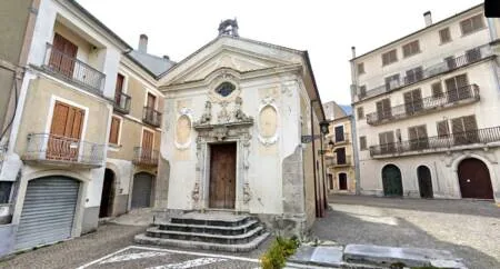 Piazza Capua a Bagnoli Irpino