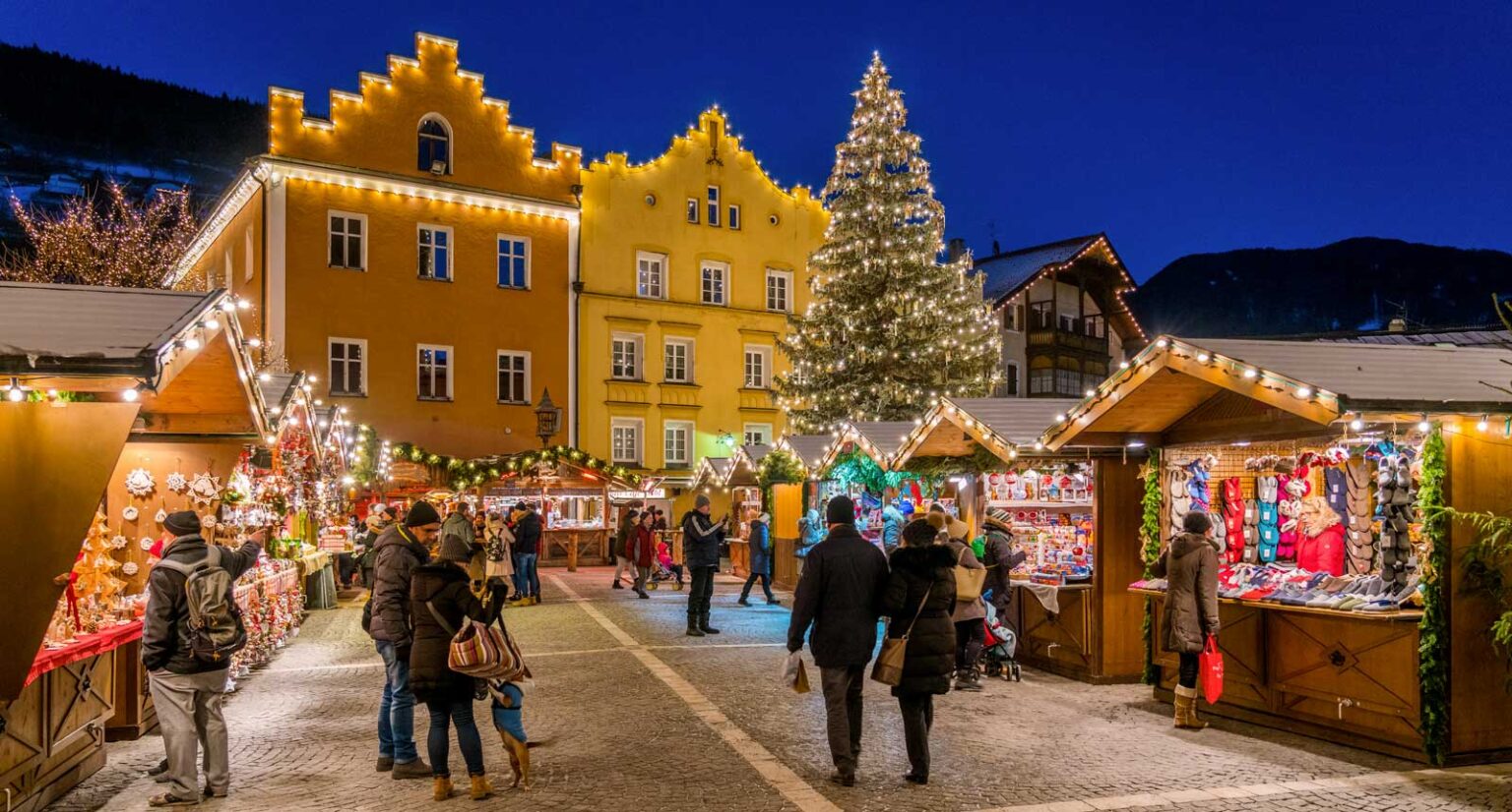 I Mercatini di Natale in Italia.