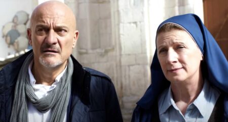 Claudio Bisio e Angela Finocchiaro.