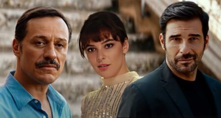 Stefano Accorsi, Jasmine Trinca ed Edoardo Leo in La Dea Fortuna di Ferzan Ozpetek