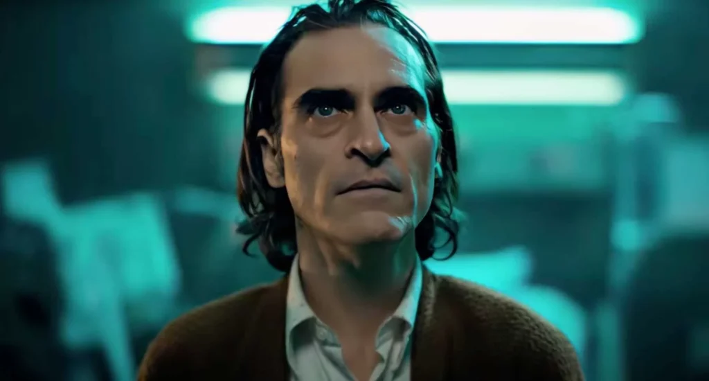 Joaquin Phoenix in Joker, film thriller su Netflix