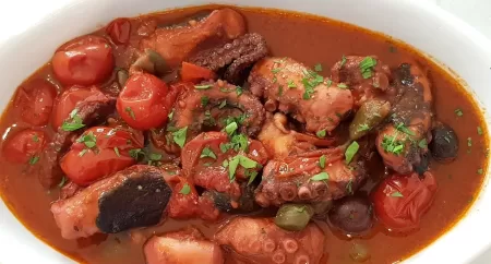 Polipetti alla luciana