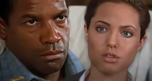 Denzel Washington e Angelina Jolie in "Il Collezionista di Ossa" su Prime Video