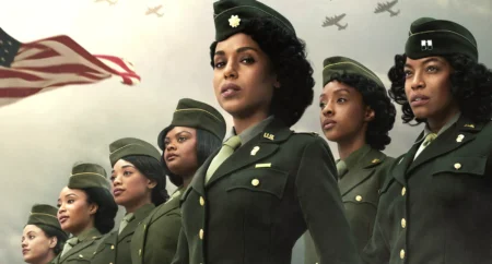 Kerry Washington è la protagonista del film "The Six Triple Eight" su Netflix