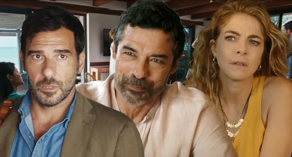 Edoardo Leo, Alessandro Gassmann e Claudia Gerini
