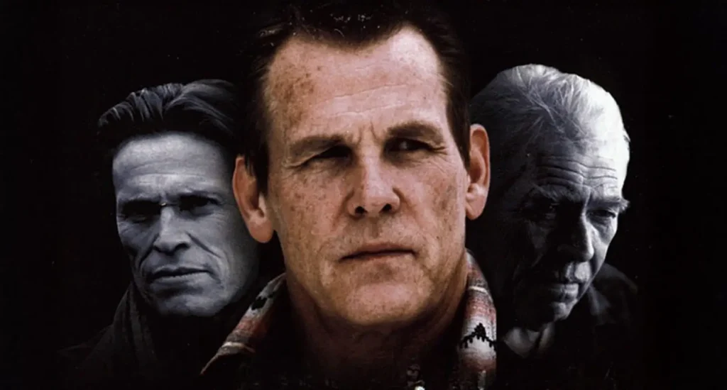 Nick Nolte con Willem Dafoe e James Coburn