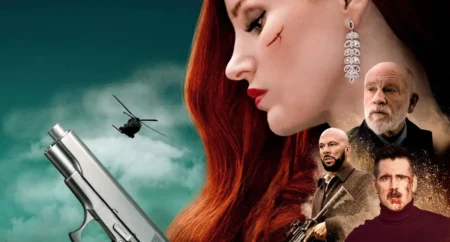 Thriller action su Netflix, tra adrenalina e introspezione la fragilità psicologica di una killer tormentata Jessica Chastain con John Malkovich, Common e Colin Farrell