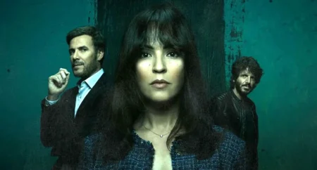 Verónica Sánchez con Daniel Grao e Jaime Zatarain,