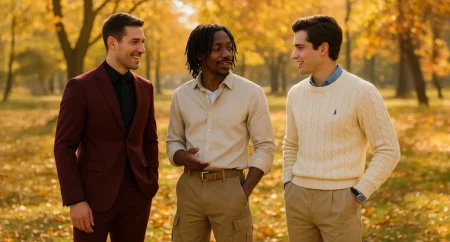 Moda uomo: in autunno il ritorno dello stile autentico tra libertà e sartorialità.