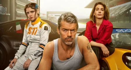 Luca Argentero con Giulia Michelini e Caterina Forza