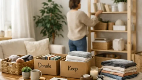 Decluttering di primavera, liberarsi del superfluo migliora davvero la vita