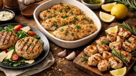 3 ricette facili e veloci per cucinare il tacchino in 30 minuti