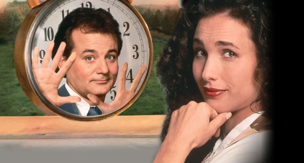 Ricomincio da capo in streaming su Netflix Bill Murray e Andie MacDowell