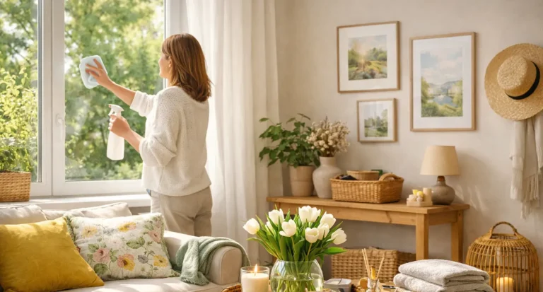 Come rinnovare casa in primavera con idee semplici, luminose ed economiche