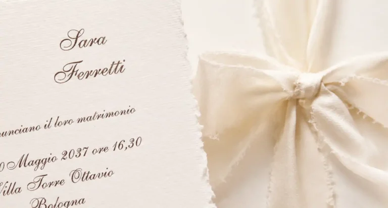 Le carte pregiate per le partecipazioni di matrimonio: il fascino unico della carta Amalfi