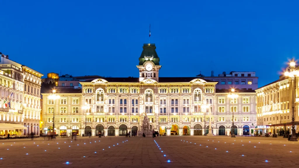 Il Palazzo del Municipio di Trieste