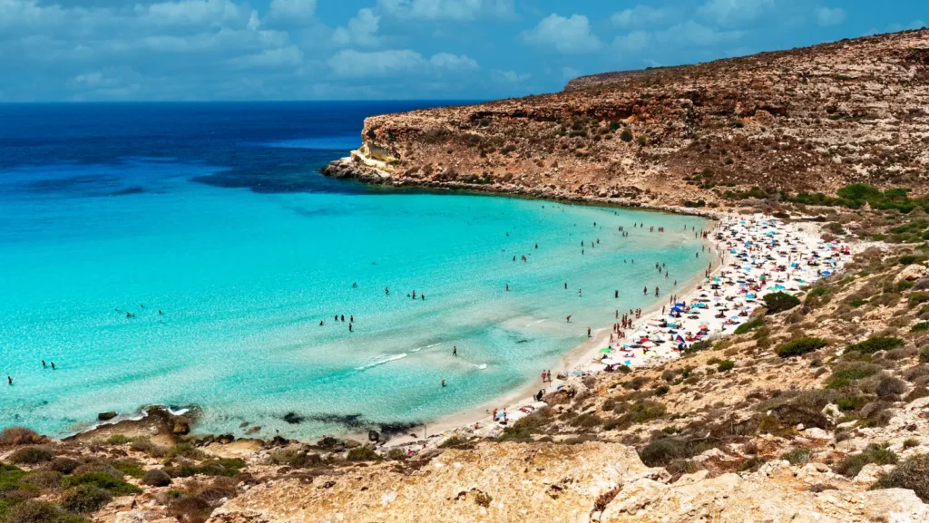 La spiaggia dei conigli a Lampedusa