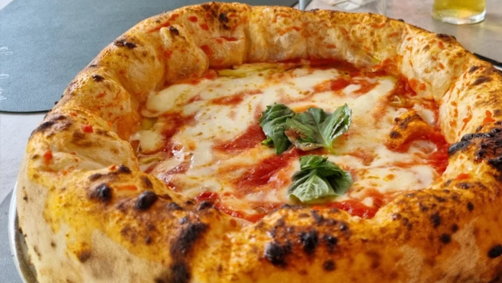 Pizza margherita da Vincenzo Capuano ad Avellino