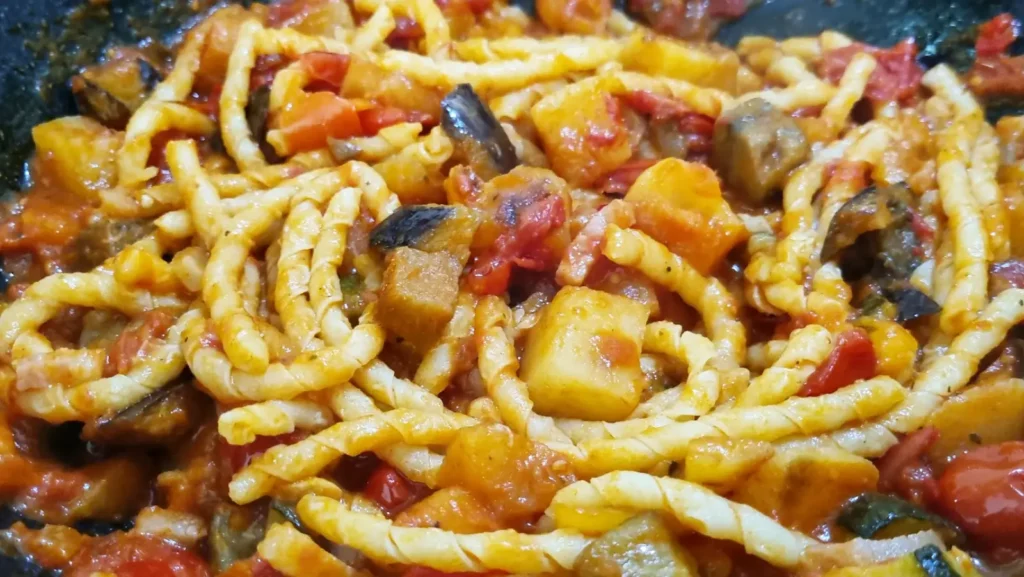 Fusilli all'ortolana