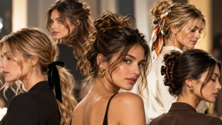 Basta chignon tiratissimi, le 5 acconciature morbide che ringiovaniscono il viso Coda bassa, chignon spettinato, semiraccolto e raccolti con accessori: le acconciature morbide che valorizzano il viso senza tirare eccessivamente i capelli.