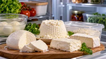 Come conservare ricotta e formaggi freschi dopo l’apertura Ricotta, mozzarella e formaggi freschi conservati in frigorifero in contenitori chiusi
